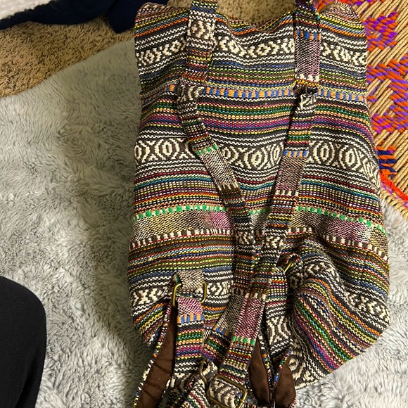 World Market handmade backpack boho - Picture 4 of 4